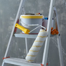 Outils de peintre et protection