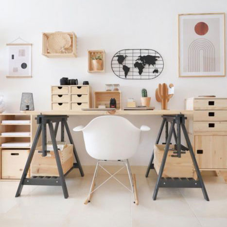 Tréteaux en bois