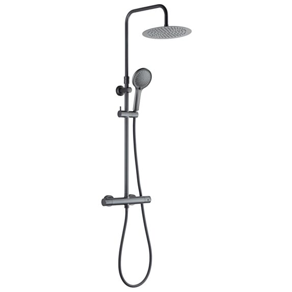 Colonne de douche thermostatique ARS graphite mat - ROUSSEAU SANITAIRE