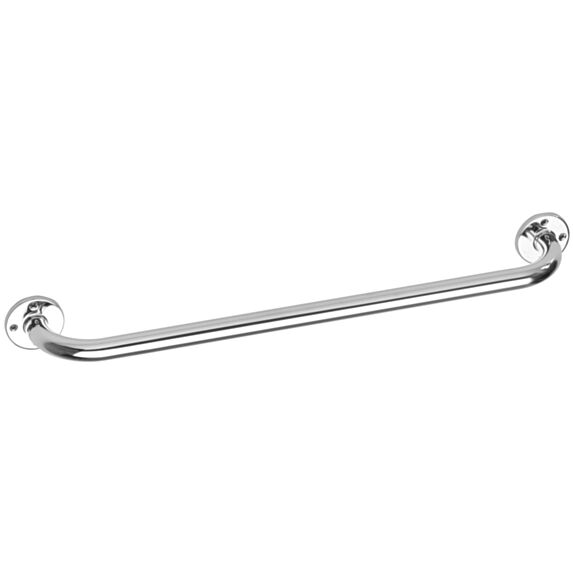 Barre d'Appui Droite 60cm ∅25mm Laiton Chromé - GODONNIER