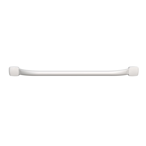 Barre Droite d'Appui Mana Acier Blanc Brillant 70cm