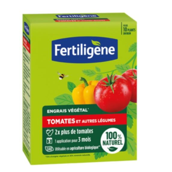 Engrais Végétal pour Tomates et Autres Légumes UAB 1,2kg - FERTILIGENE