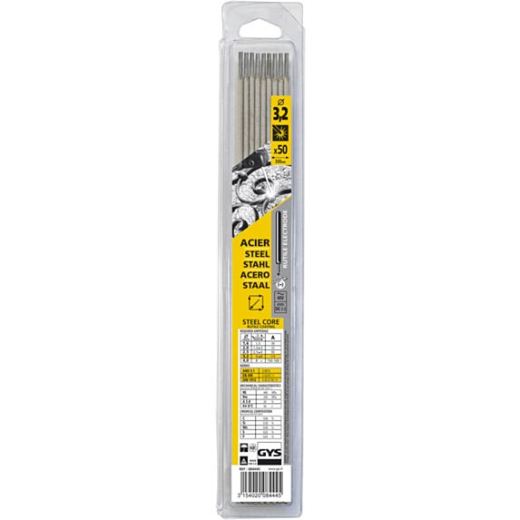 50 électrodes acier 3.2
