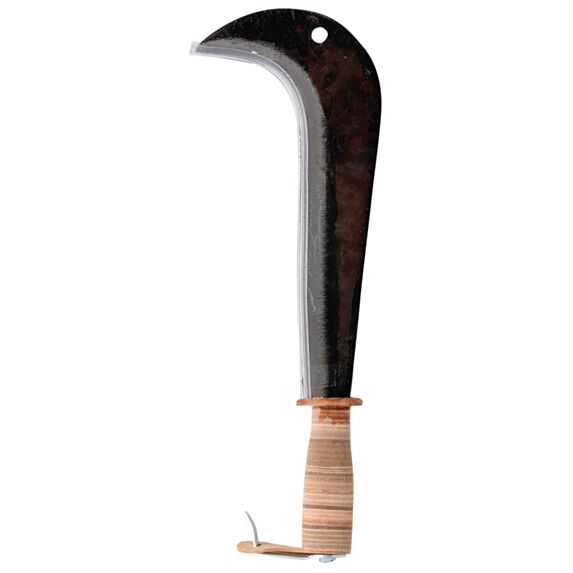 Serpe italienne manche cuir 28cm - LEBORGNE