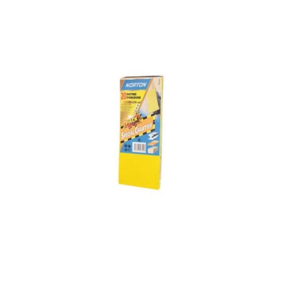 20 patins 93x230mm Grain Assortis - NORTON