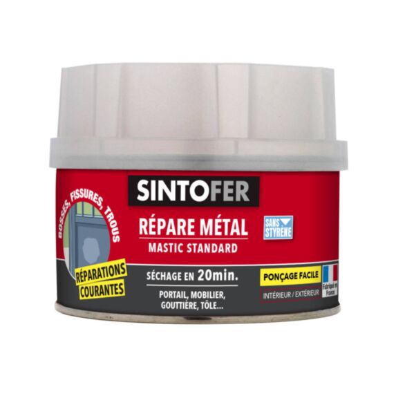 Repar' métal standard blanc 500ml / 970gr - SINTO