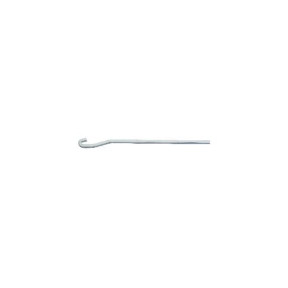 1 Tringle aluminium argent 2m spécial cimaise