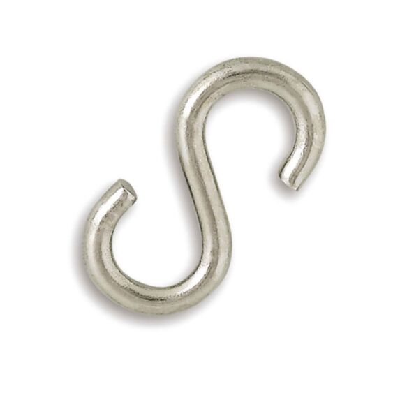 2 esses égales acier zingue Ø8mm x74mm x2 - CHAPUIS
