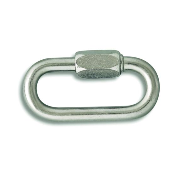 2 maillons de jonction acier zingue Ø3,5mm x2 - CHAPUIS