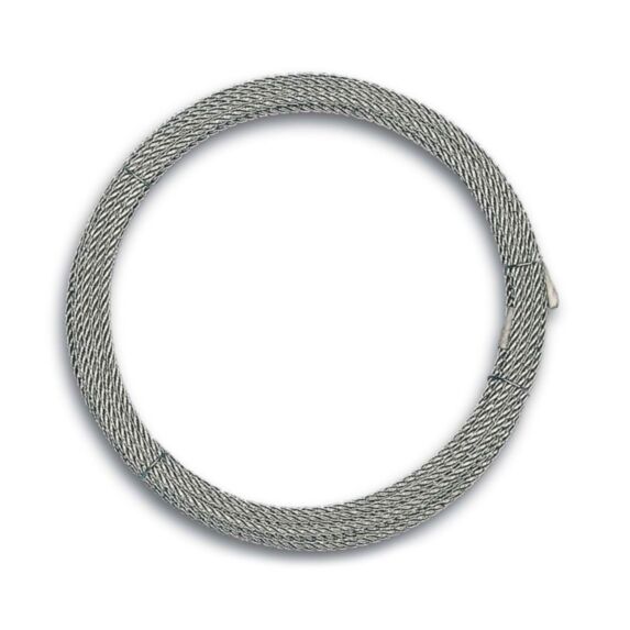Câble non gainé acier galvanisé Ø4mmx10m gris - CHAPUIS