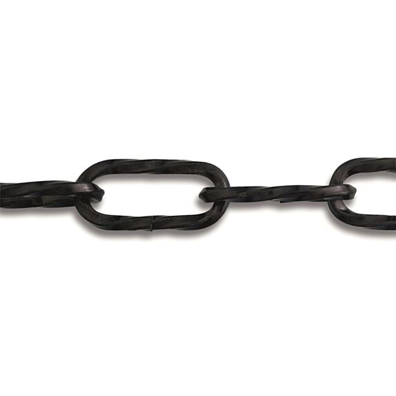 Chaîne non soudée pour lustrerie noire ∅ 2,2 mm L.1,5 m - CHAPUIS