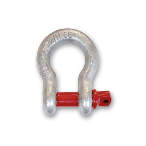 Manille lyre acier allié galvanisé axe 10mm l.13,5mm 750kg - CHAPUIS