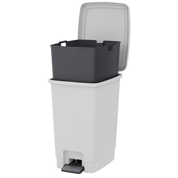 Poubelle de cuisine Bucket Bin 30L off white - SUNDIS
