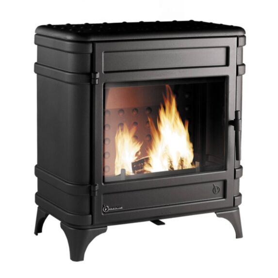 Poêle à bois fonte Siam 8-18kW Bûches 60cm - INVICTA