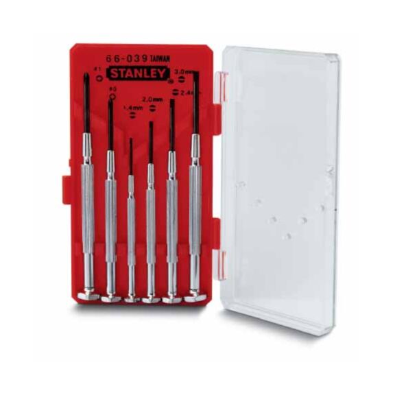Tournevis horloger coffret 6 pièces - STANLEY