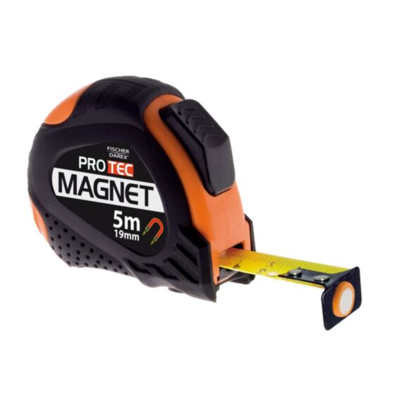 Mesure 5m bi-matière magnétique autobloquante - FISCHER DAREX