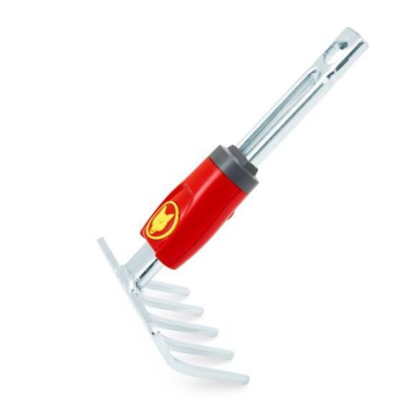 Petit râteau emmanchement automatique galvanisé - OUTILS WOLF