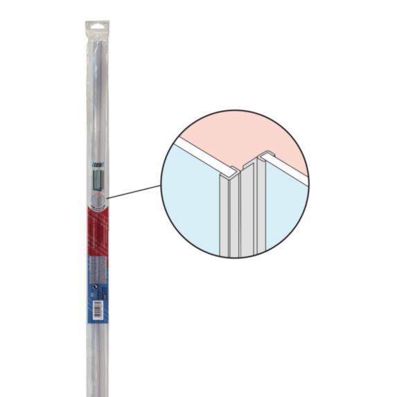 Joint portes coulissantes 2 x 1,95 m dim. 5 à 8 mm d'épaisseur - GEB