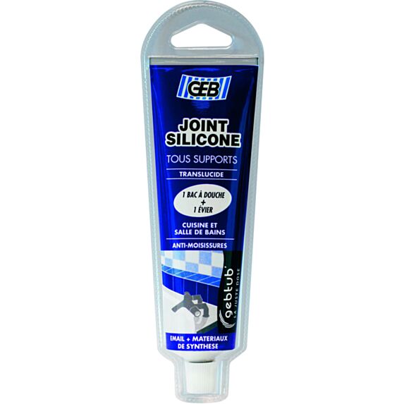 Silicone Tous Supports Translucide 100ml - GEB