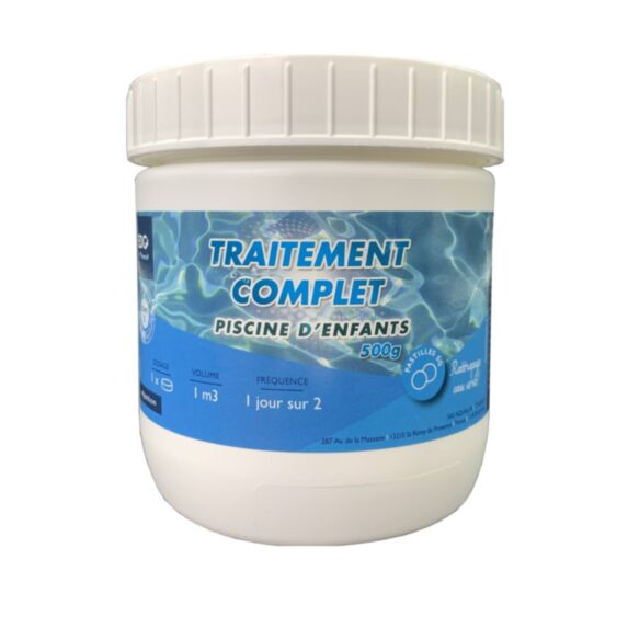 Kit traitement petite piscine pastille 5g - EDG by AQUALUX