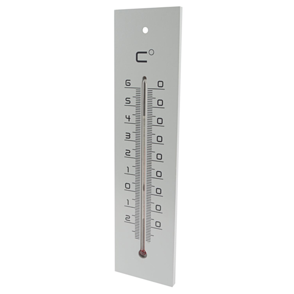 Thermomètre bois gris 30 cm - STIL