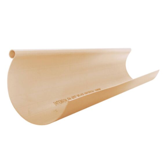 Gouttière PVC Développement 25cm L.2m Sable - FITT