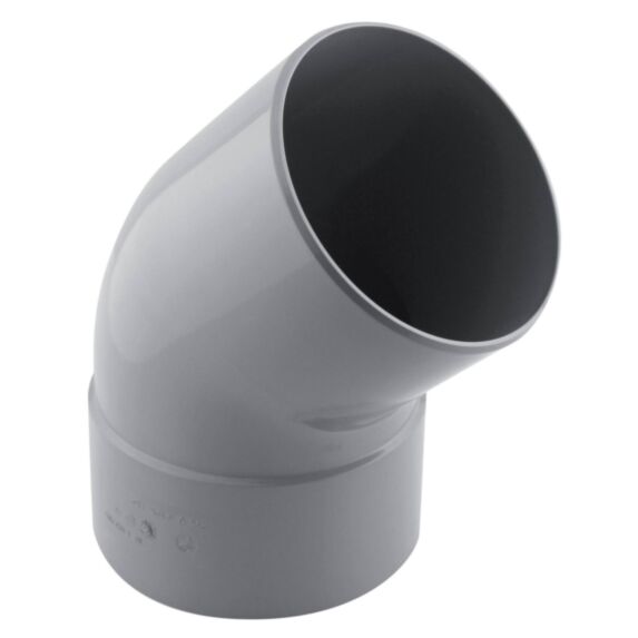 Coude PVC 45° MF Diam.125 - FITT