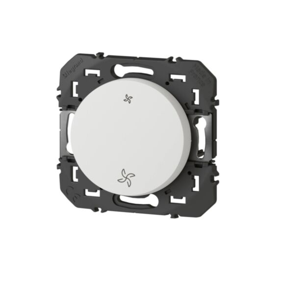 Interrupteur commande VMC Dooxie blanc - LEGRAND