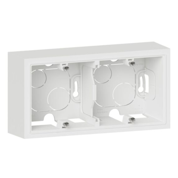 Cadre saillie 2 postes blanc - LEGRAND