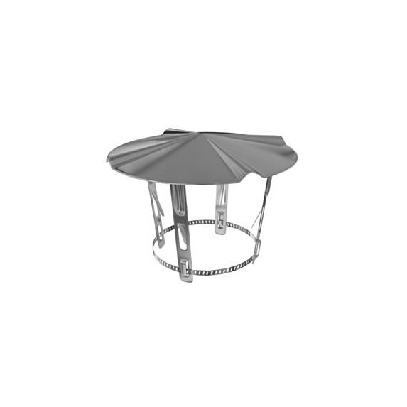 Chapeau chinois inox Ø80/111