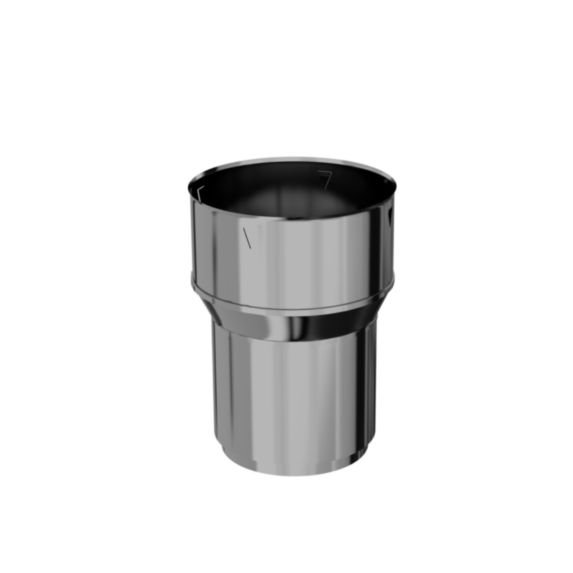 Raccord poêle Tubage flexible inox Ø125mx150/156