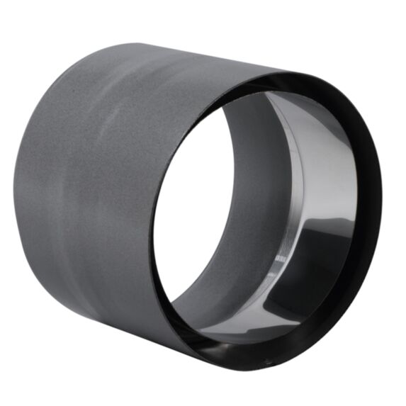 Tuyau anti-bistre en émail noir mat 180mm - TEN