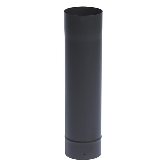 Tuyau de Raccordement émail noir mat Ø125mmx50cm - TEN