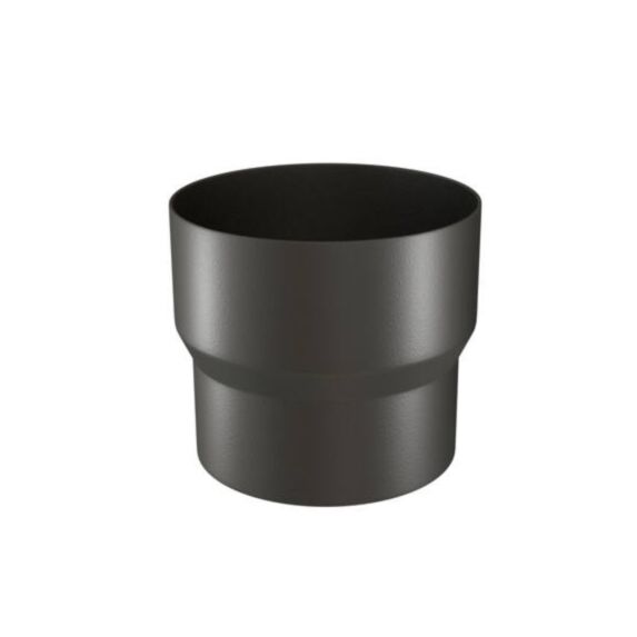 Réduction émail noir mat Ø150Fx125m