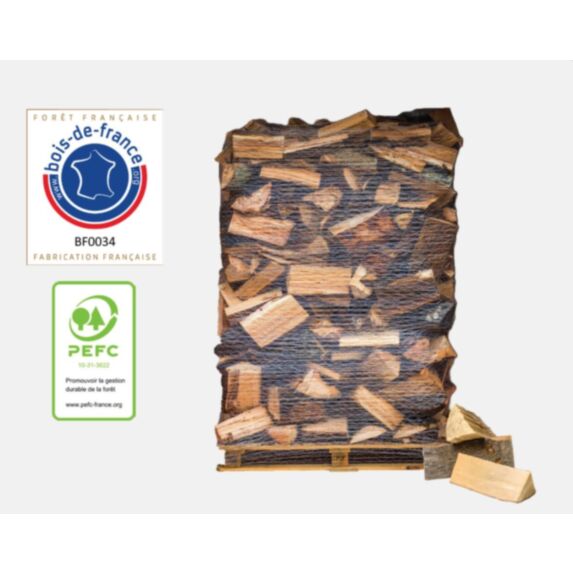Ballot 2m3 Bûches 50cm bois feuillus - FLAMINO