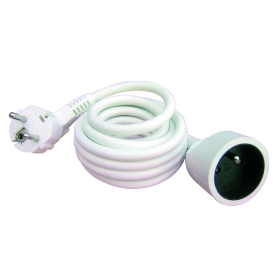 Rallonge électrique ménager 16A 3m Blanc - ZENITECH