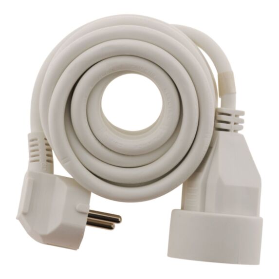 Rallonge électrique ménager 16A Blanc 10m - ZENITECH
