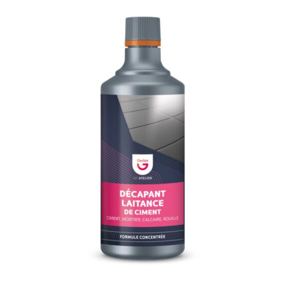 Décapant a.p. laitance-ciment-mortier 1l