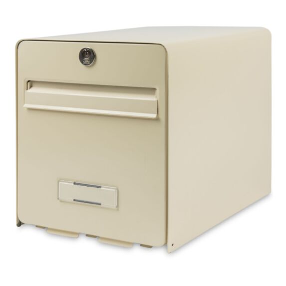 Boîte aux lettres Favor Acier galvanisé Beige 1 porte - BURG-WACHTER