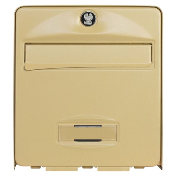 Boîte aux lettres Balthazar Acier galvanisé Beige - BURG-WACHTER