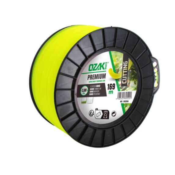 Bobine fil nylon rond Premium L.169m Ø3mm - OZAKI