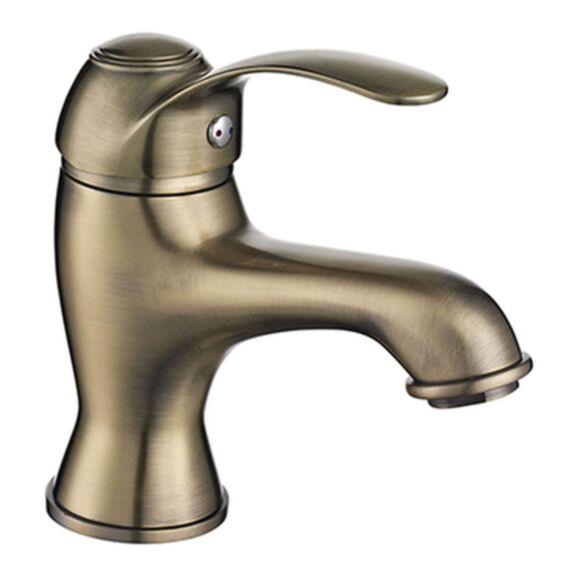 Mitigeur lavabo Roma vieux bronze - INVENTIV