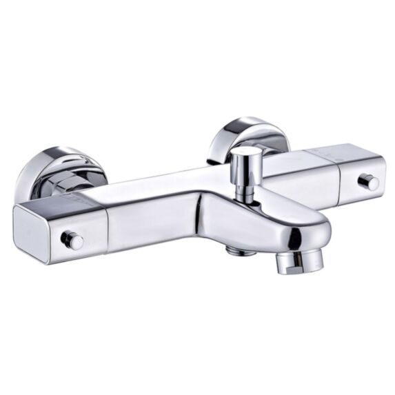 Mitigeur thermostatique bain douche Alva chromé - INVENTIV