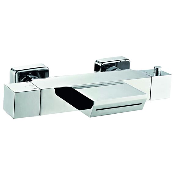 Mitigeur thermostatique bain/douche Nemausus chromé - INVENTIV