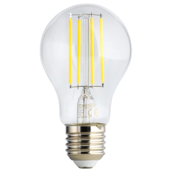 Ampoule Retroled transparant E27 806lm 7W blanc neutre - INVENTIV