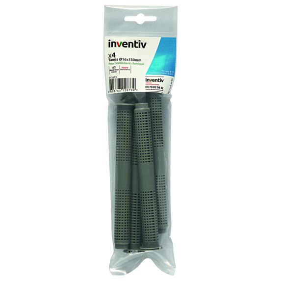 Tamis cone centreur ∅16x130 x4 - INVENTIV