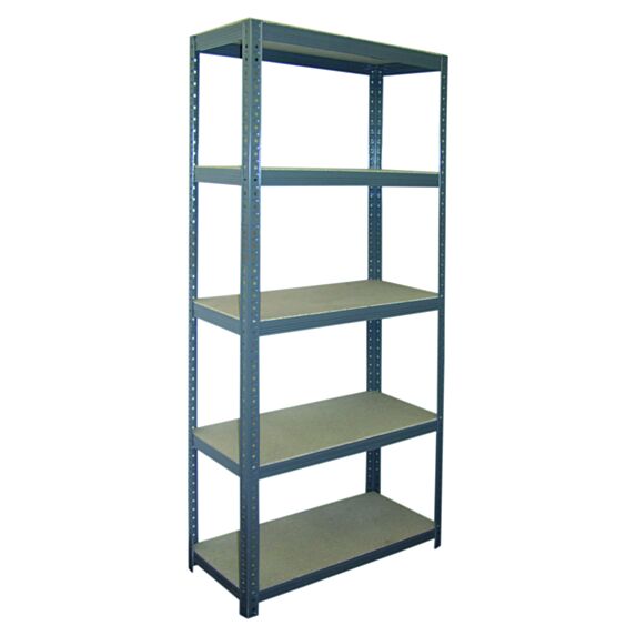 Etagère 5 tablettes 176x75x30cm - INVENTIV