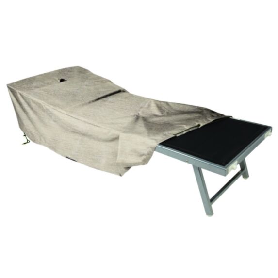 Housse bain de soleil 200x75x45cm beige - INVENTIV
