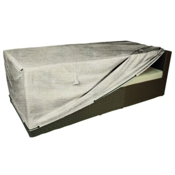 Housse salon bas 205x72x60cm beige - INVENTIV