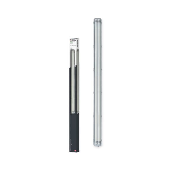 Réglette étanche double pour garage 4000K L.120cm - INVENTIV